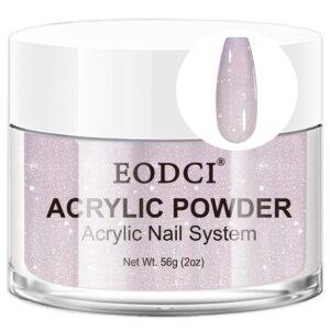 EODCI Glitter Purple Acrylic Powder – 56g/2oz Acrylic Nail Cover Powder for Nail Extension> Professional Nail Design> Sculpting> and Nail Building – Salon-Quality Acrylic Nail Supplies