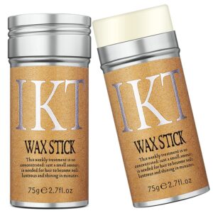 Hair Wax Stick, 2 PCS – Slick Stick for Hair Non-greasy Styling Hair Pomade Stick for Flyaways Edge Frizz Hair, 2.7 Oz