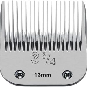 Detachable Replacement Ceramic Blades,Compatible with Andis/oster Classic 76/Star-Teq/Power-Teq/A5 Clipper (3-3/4)
