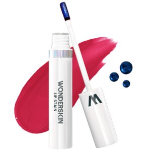 Wonderskin Wonder Blading Lip Stain Peel Off Masque – Long Lasting, Waterproof and Transfer Proof Pink Lip Tint, Matte Finish Peel Off Makeup (First Kiss Masque)