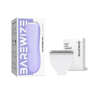 BAREWIZE Body Hair Trimmer & Replacement Ceramic Blade