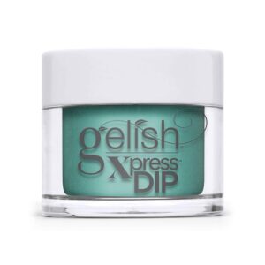 Gelish 1.5 Powder Dip Collection (A Mint of Spring) Mint Green Nail Dip Powder> Vibrant Color> Professional Quality> High Shine> Chip-Resistant> 1.5 ounce.