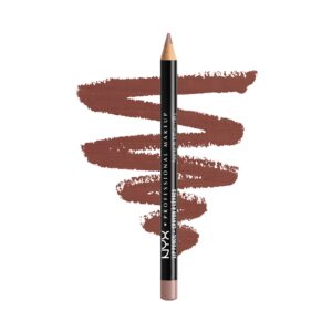 NYX PROFESSIONAL MAKEUP Slim Lip Pencil, Long-Lasting Creamy Lip Liner – Mahogany