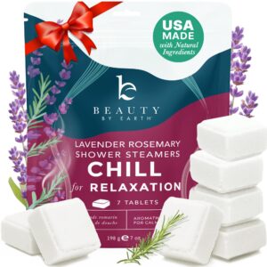 Shower Steamers Aromatherapy – USA Made with Natural Ingredients & Lavender Oil, Mothers Day Gifts, Large Shower Bombs for Stress Relief, Relaxing Spa Gifts for Women & Men, Luxury Gifts for Mom