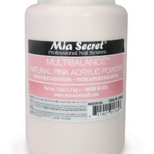 Mia Secret Acrylic Powder – 5 LBS (Multibalance Pink)