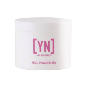 Young Nails Acrylic Core Powder – Self-Leveling Acrylic Nail Powder> Clear Nude Pink White Acrylic Powder for Nail Extenstion> Professional Grade> Superior Adhesion> Color – Clear> 85g