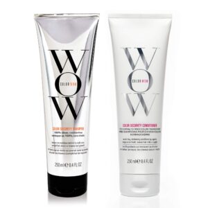 COLOR WOW Dream Clean Duo – 100% clean, sulfate-free COLOR SECURITY SHAMPOO and weightless COLOR SECURITY CONDITIONER- for Normal to Thick Hair| Achieve Super Glossy, Hydrated Hair