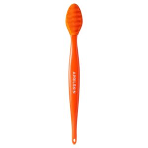 APRILSKIN Pore Cleansing Facial Silicone Brush | for Blackheads Removal & Face Scrubber | Gentle Exfoliation | Deep Pore Cleaning Massager | Pairs with Aprilskin’s Carrotene Cleansing Balm