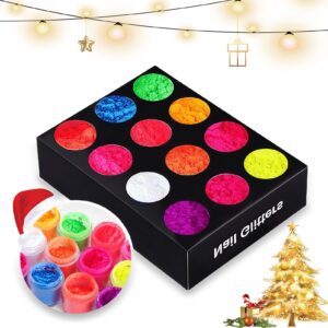 12 Colors Nail Powder Pigment> Neon Nail Powder> Fluorescent Nail Powder Dip for Girls> Colorful Nail Pigment Powder for Nail Art> Body and Crafts Manicure DIY Decoration