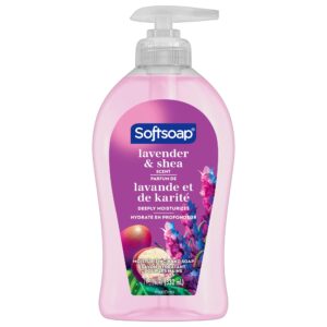 Softsoap Lavender & Shea Scent Liquid Hand Soap, Moisturizing Liquid Hand Soap, 11.25 Ounce, 6 Pack