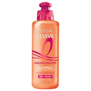 L’Oreal Paris Elvive Dream Lengths No Haircut Cream Leave In Conditioner, 6.8 fl. oz.