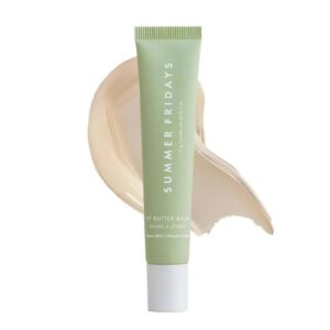 Summer Fridays Tinted Lip Butter Balm – Conditioning Vegan Lip Balm for Instant Moisture, Shine & Hydration – Softening & Soothing Skincare – Sweet Mint (.5 Oz)