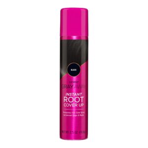 EVERPRO Gray Away Instant Root Cover Up Spray 2.5oz – Black