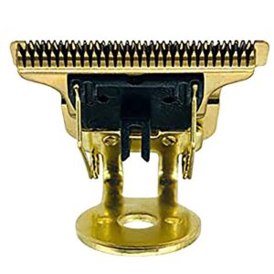 pizarra T- Hair Clipper Blade with Stand T9 Blade Trimmer Replacement Replacement Clipper Gold