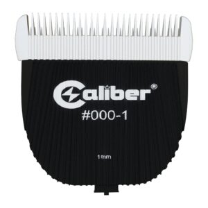 Caliber Pro 380 ACP Replacement Ceramic/Titanium Blade – Cordless Clipper Detachable and Adjustable Blades – Professional Men’s Hair Grooming Clippers Blade with Oil Set (1mm)