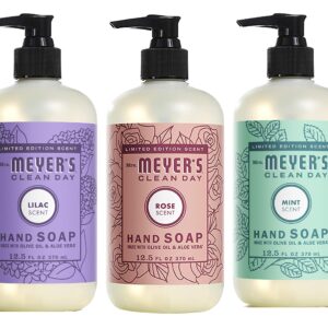 MRS. MEYER’S CLEAN DAY New Spring Scent Variety Pack (Rose + Lilac + Mint)
