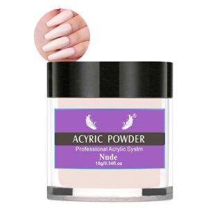 Rosarden Nude Acrylic Powder – Acrylic Powder for Nails – Acrylic False Nail Powders – Long Lasting Acrylic Powder Polymer for Acrylic Nail Extensions – Professional Acrylic Powder – 0.34 oz