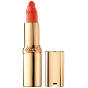 L’Oreal Paris Colour Riche Original Creamy, Hydrating Satin Lipstick with Argan Oil and Vitamin E, Volcanic , 1 Count