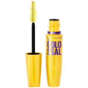 Maybelline Volum’ Express Colossal Washable Mascara Makeup, Classic Black Mascara, 1 Count