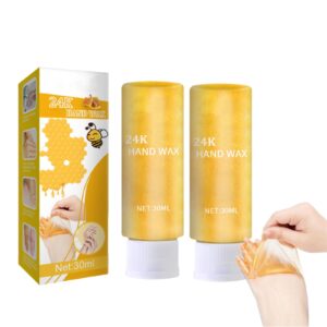 QPASRLAL Honey Peel-Off Hand mask> Honey Hand mask> Hand exfoliating mask> moisturizing Nourishing Hand mask> Honey Peel-Off Hand Wax> moisturizing Peel-Off mask> Repair Rough Skin