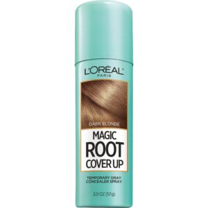 L’Oreal Paris Magic Root Cover Up Gray Concealer Spray Dark Blonde 2 oz.(Packaging May Vary)