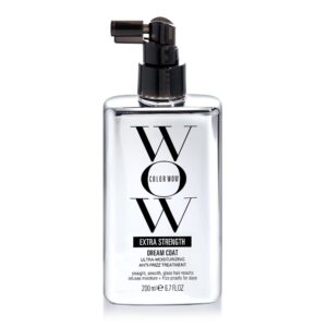 COLOR WOW Extra Strength Dream Coat – Powerful ultra moisturizing, anti humidity treatment for extremely frizz prone hair, glassy smooth, straight + resistant styles up to 3-4 washes
