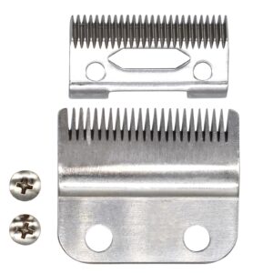 Professional Replacement Blade Compatible with BaBylissPRO FX801R/FX870/FXF880/FX825/FX673 Hair Clippers (Silver)