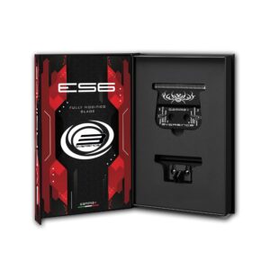 GAMMA+ 3Versince ES6 Black Diamond DLC Wide Blade with DLC “The One” Cutter Trimmer Blade Set
