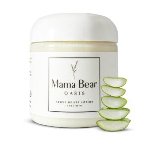 Mama Bear Oasis Lotion – Hydrating Lotion w/ Magnesium Chloride and Pure Ingredients – Fast-Absorbing and Non-Greasy Formula for Foot and Leg Comfort (Pack of 1)