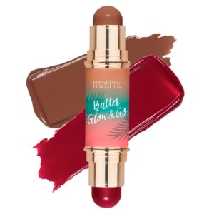 Physicians Formula Butter Glow & Go Multiuse Stick – Ultra-Creamy Formula with Murumuru Butter, Radiant Finish, Cruelty-Free – Beach Bum Plum