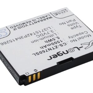 GYMSO Battery Replacement for Li3715T42P3h415266 Aglaia, Avail, Avail Z990, Blade, Blade 2, Blade II, Blade Plus, Blade+, Director N850 1500mAh