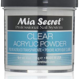Mia Secret Clear Acrylic Powder 4oz