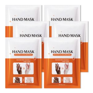 LJYBoBin Hand Mask Moisturizing Gloves 6 Pack>Hydrating Hand Mask for Women>Soft Gloves for Dry Cracked Skin D