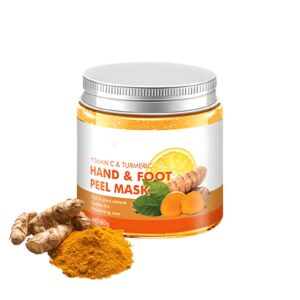 Turmeric Mask; Turmeric Teer-Off Mask; Vitamin C&Turmeric Hand & Foot Peel Mask; Easy Peeling (1pc)