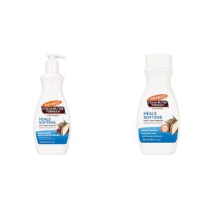 Palmer’s Cocoa Butter Daily Body Lotion for Dry Skin Pump Bottle 13.5 Oz & Flip Cap 8.5 Oz
