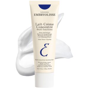 Embryolisse Lait-Crème Concentré, Multifunction Daily Moisturizer, Primer, and Makeup Remover, Suitable for All Skin Types. French Face Cream With Shea Butter & Aloe Vera, 1.01 Fl Oz