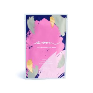 Soon Skincare Hand Mask – Moisturizing Gloves for Dry Skin> Shea Butter and Green Tea> 1 Hand Mask