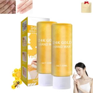 Honey Peel off Hand Mask> Honey Hand Mask> Exfoliating Hand Peeling Mask> Moisturizing Repairing Hand Mask> Moisturizing Nourishing Hand Mask (2 Pcs)