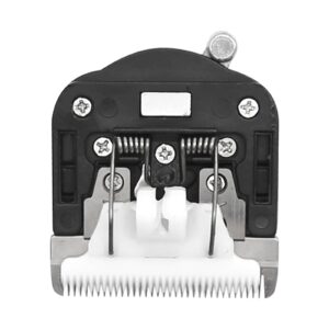 Zreneyfex 1 PCS Replaceable Ceramic Blades Set High Temperature Carpet Trimmer Common Use Clipper Blade for Carpet Clippers Tufting Clippers, Pet-Friendly