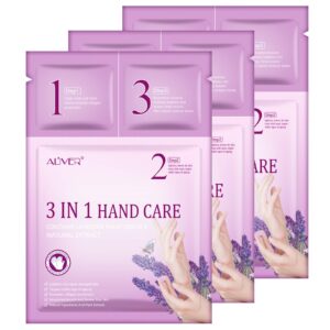 Hand Mask Moisturizing Gloves 3 Pack> 3 in1 Hand Mask for Dry Skin> Hand Mask> Spa Hand Mask> Gentle Repair> Nourish Hand Care for Winter Nourishing Smoothing Whitening> Repair Rough Damaged Skin
