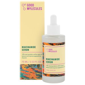 Good Molecules Niacinamide Serum – 10% Niacinamide B3 Facial Serum for Blemishes, Enlarged Pores, Balancing and Hydrating – Skincare for Face