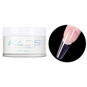 Rolabling Acrylic Powder Acrylic Nail Art Tips False Nails Acrylic Nails Nail Carving Nail Extension Manicure Design DIY (120g> Clear)