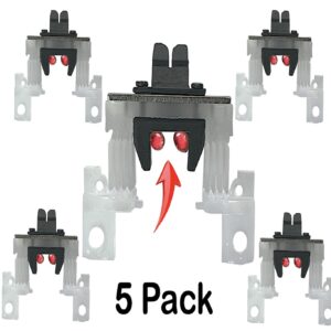 XCEL Lubricated Blade Drive Assembly for Andis Clippers – Compatible with 5-Speed, AGC, AGR, BG Series – 5 Pack