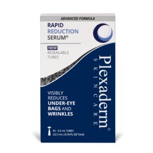 Plexaderm Rapid Reduction Eye Serum, Advanced Formula – Anti Aging Serum Visibly Reduces Under-Eye Bags, Wrinkles, Dark Circles, Fine Lines & Crow’s Feet Instantly – Instant Wrinkle Remover for Face