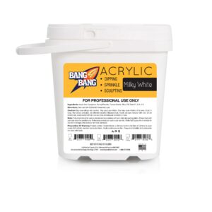 BangBang Acrylic Powder – Milky White – 5 lbs