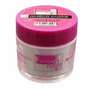 Fantasy Nails Crystal 1oz Acrilico Clear Translucent polymer