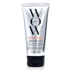 COLOR WOW Color Security Shampoo, 2.5 fl oz – Sulfate Free & Residue-Free Formula, Healthy Looking Hair & Scalp, Paraben Free Salon Quality