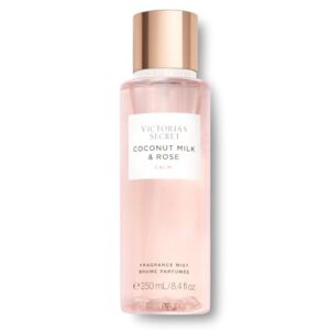 Victoria’s Secret Coconut Milk and Rose Body Mist for Women, Feel Calm Women’s Fragrance, 250 ml / 8.4 oz