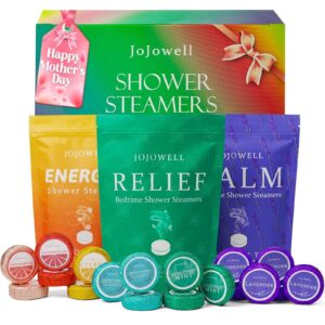 Shower Steamers Aromatherapy – 18 Pack Gifts for Women, Organic Essential Oils, Self Care, Birthday, Mothers Day Gifts for Women, Men, Mom, Dad