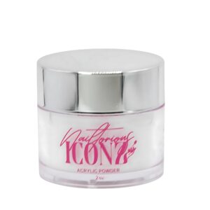 NAILTORIOUS-ICONZ Fancy Acrylic Nail Powder Pink 2oz | Colored Acrylic Powder for Nails Art Supplies for Acrylic Nails> Nail Tips> and Nail Extensions